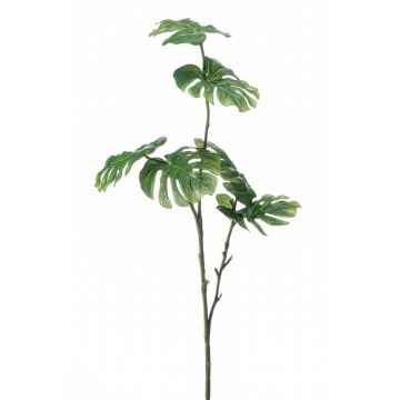 Philodendron Monstera Deliciosa artificiel AECIO, piquet, 70cm