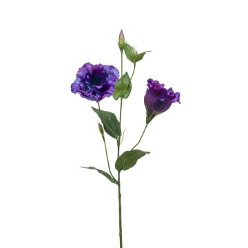 Fleur de lisianthus artificielle JENO, violet, 60cm