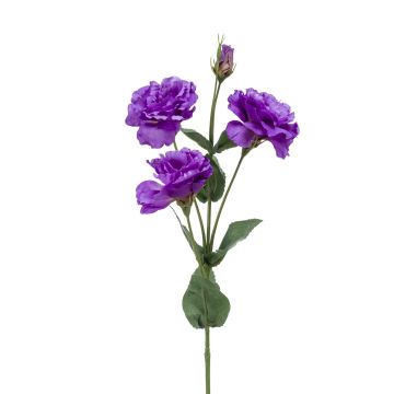 Fleur de lisianthus artificielle JENO, violet, 70cm