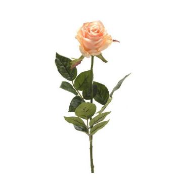 Rose artificielle BRINA, rose crème, 70cm