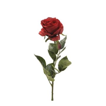 Rose artificielle BRINA, rouge, 70cm