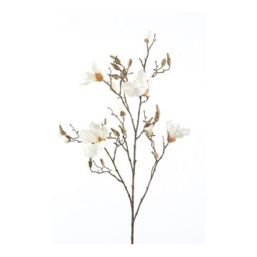 Magnolia artificiel CAELO, crème, 105cm