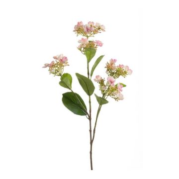 Hortensia artificiel ALAZNE, rose, 75cm