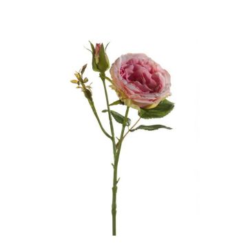 Rose en plastique CESCA, rose, 40cm