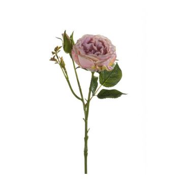 Rose en plastique CESCA, violet clair, 40cm