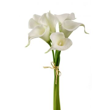 Bouquet de callas artificiel RUMA, blanc, 35cm