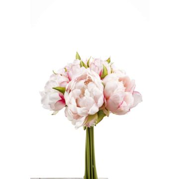 Bouquet de pivoines en tissu WILO, rose, 25cm