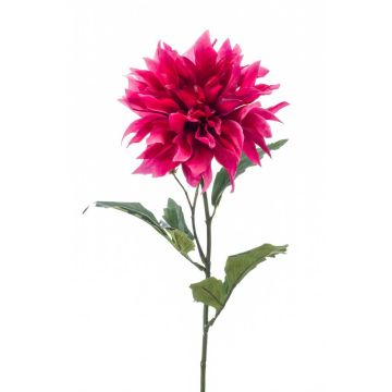 Dahlia artificiel CINTHIA, rose, 60cm