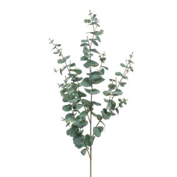Branche d'eucalyptus en plastique CALLIOPE, vert-gris, 115cm