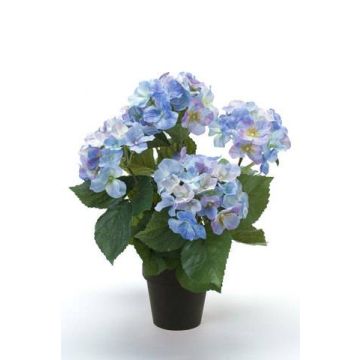 Hortensia artificiel JONE, bleu, 40cm