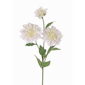 Dahlia artificiel ANJULIKA, blanc, 75cm, Ø6-12cm