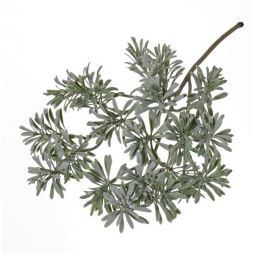 Branche de crossostephium artificiel BILBO, gris-vert, 45cm