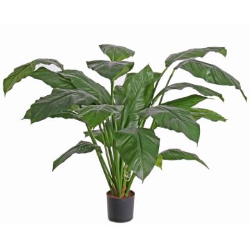 Plante artificielle spathiphyllum MARLIN, crossdoor, vert, 90cm