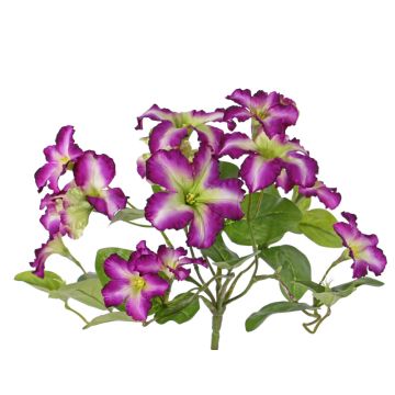 Faux pétunia SINDY sur piquet, violet, 30cm, Ø30cm