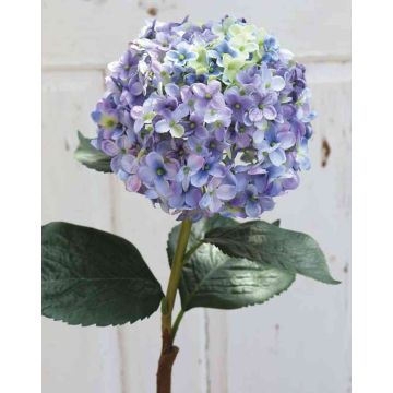 Hortensia artificiel EMILIE, bleu-violet, 60cm