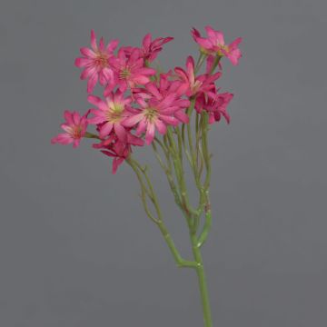 Fleur en tissu Aster maritime NAMINA, fuchsia, 45cm