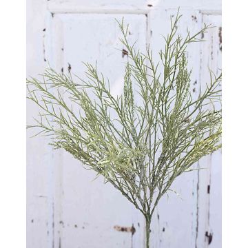 Carex artificiel RUSTY, panicules, vert-gris, 45cm