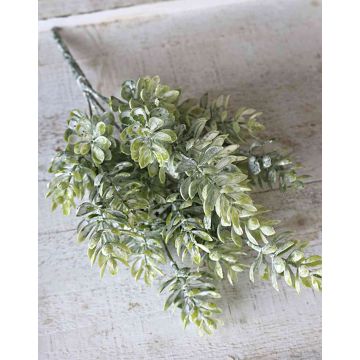 Arbuste de houblon artificiel HASSO, sur piquet, vert-blanc, 30cm