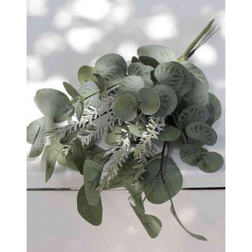 Bouquet d'eucalyptus et de romarin artificiel HARTMUT, piquet, vert, 30cm