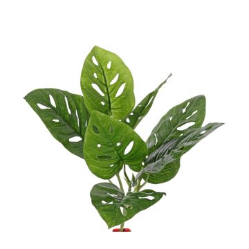 Philodendron Monstera Deliciosa artificiel SOANN, piquet, 30cm