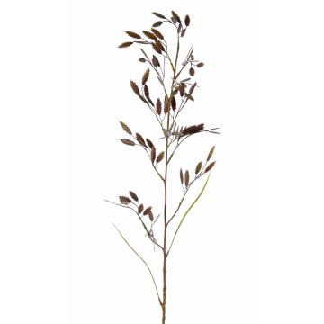 Branche de Chasmanthium latifolium artificielle GENNA avec épis, brun-vert, 100cm