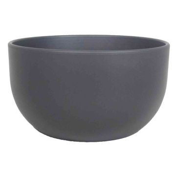 Coupe de plantes TEHERAN TOWER en céramique, anthracite mat, 14cm, Ø26cm