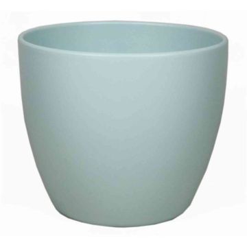 Pot en céramique pour plantes petit TEHERAN BASAR, turquoise clair mat, 6cm, Ø7,5cm Pot en céramique pour plantes petit TEHERAN BASAR, turquoise clair mat, 6cm, Ø7,5cm