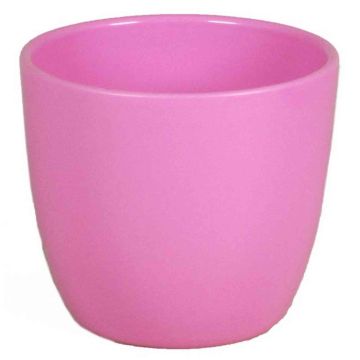 Pot en céramique pour plantes petit TEHERAN BASAR, rose, 6cm, Ø7,5cm