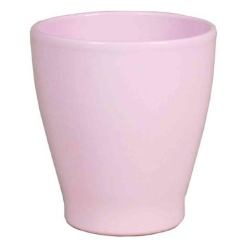 Pot en céramique pour orchidées MALAYER, rose clair, 15cm, Ø13,2cm