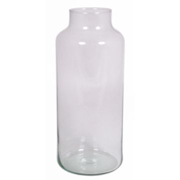 Vase de table en verre SIARA, transparent, 35cm, Ø15cm