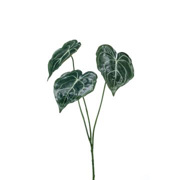 Feuilles d'anthurium artificielles DEIKA sur piquet, vert, 60cm