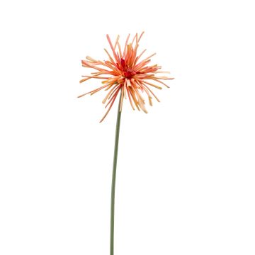 Chrysanthème artificiel SUSUMU, orange, 60cm