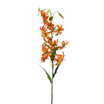 Fleur artificielle lys tigré ARAMAIO, orange, 80cm