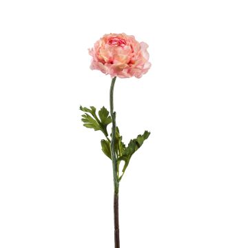 Renoncule en tissu ELORIO, rose-rose fuchsia, 50cm