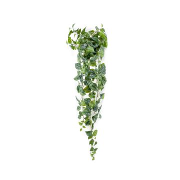 Plante aux éphélides artificielle ALANGE sur piquet, vert-blanc, 120cm