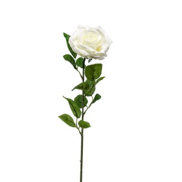 Fleur artificielle Rose PEZOS, crème, 60cm