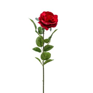 Fleur artificielle Rose PEZOS, rouge, 60cm