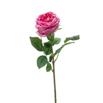Fleur artificielle Rose-chou CATINCA, rose, 60cm