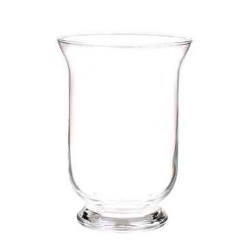 Photophore en verre LEA AIR, transparent, 19,5cm, Ø13,7cm