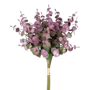 Botte d'eucalyptus artificielle LAVRO, aubergine-vert, 40cm Botte d'eucalyptus artificielle LAVRO, aubergine-vert, 40cm