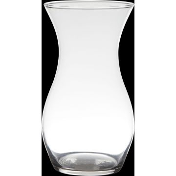 Vase à fleurs PIRINYA, verre, transparent, 25cm, Ø14cm