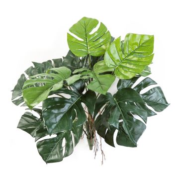Philodendron Monstera Deliciosa artificiel SANCHO, vert, 60cm