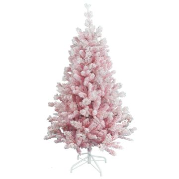 Arbre de Noël artificiel GÖTEBORG SPEED, enneigé, 210cm, Ø105cm