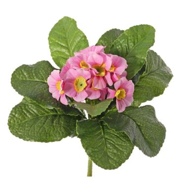 Primevère artificielle SUNDARA sur piquet, rose, 20cm, Ø4cm