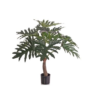Plante artificielle Philodendron Selloum DONIS, tronc artificiel, 80cm