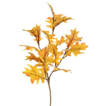 Branche de chêne artificielle ERASMIA, jaune-orange, 75cm