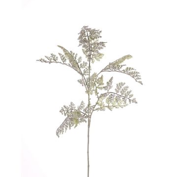 Branche d'armoise artificielle EUFEMIA, blanc-vert, 100cm
