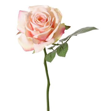 Fleur artificielle Rose NIKOLETA, rose, 30cm, Ø12cm