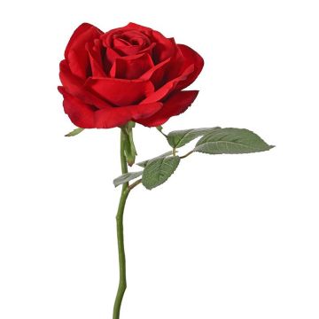 Fleur artificielle Rose NIKOLETA, rouge, 30cm, Ø12cm
