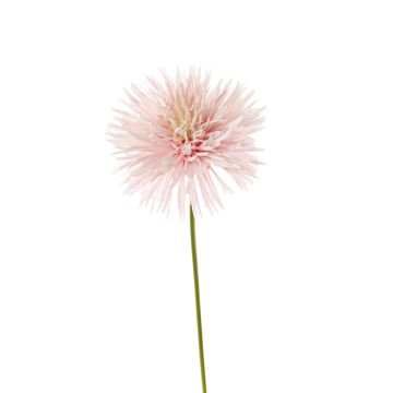 Chrysanthème en tissu NANDITA, rose pâle, 60cm, Ø15cm